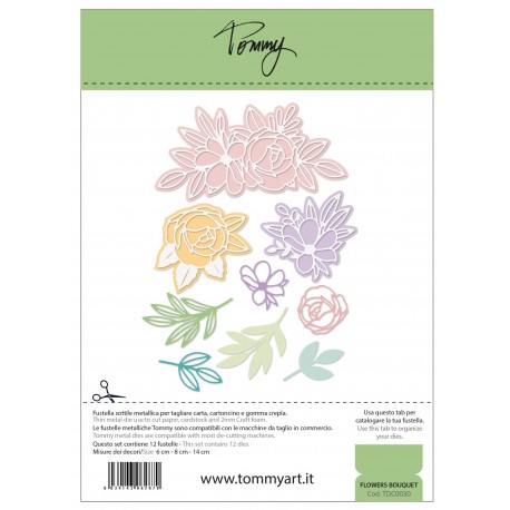 Tommy Design Fustella Flowers Bouquet
