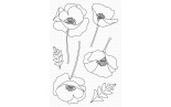 My Favorite Things Pure Poppies Clear Stamps