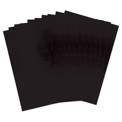 Sizzix Shrink Plastic Black 10fg 664915