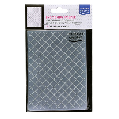 Vaessen Creative Embossing Folder Wire Fence