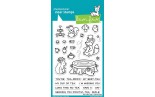 LAWN FAWN Tea-Rrific Day Clear Stamp