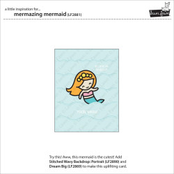 LAWN FAWN Mermazing Mermaid Cuts