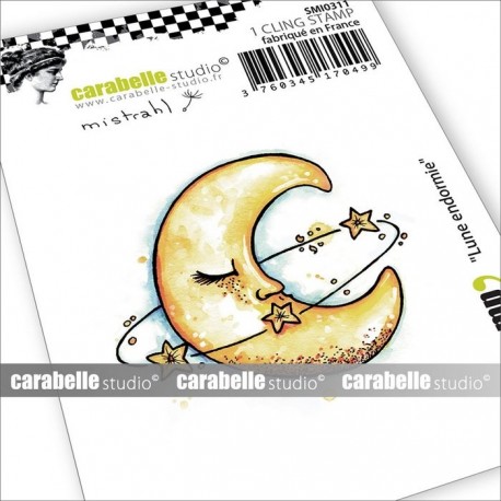Carabelle Studio Cling Stamp Lune Endormie