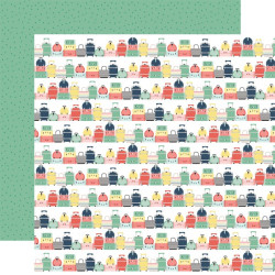 Echo Park Away We Go Paper Pad 15x15cm