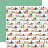 Echo Park Away We Go Paper Pad 15x15cm