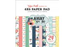 Echo Park Away We Go Paper Pad 15x15cm