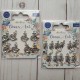 Craft Consortium Ocean Tale Metal Charms Seahorse