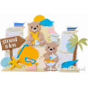 Marianne Design Craft Stencil Sandcastle