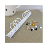 Binder Ring Mechanism 6 Anelli A5 BIANCO
