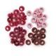 60 Standard Eyelets Aluminum Red We R Memory Keepers