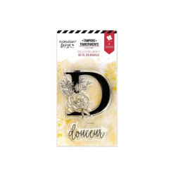 Florileges Clear Stamp Lettre D Fleurie