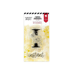 Florileges Clear Stamp Lettre I Fleurie