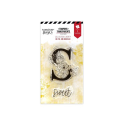 Florileges Clear Stamp Lettre S Fleurie