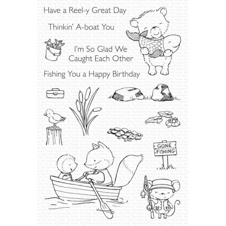 My Favorite Things Reel-y Great Day Clear Stamps