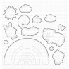 My Favorite Things Rainbow Critters Die-namics