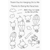 My Favorite Things Parachute Pals Clear Stamps