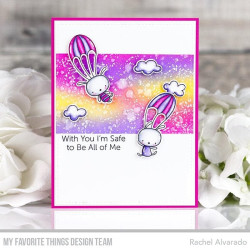 My Favorite Things Parachute Pals Clear Stamps
