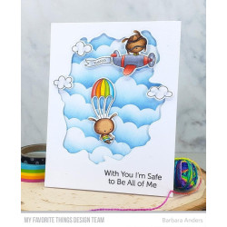 My Favorite Things Parachute Pals Clear Stamps