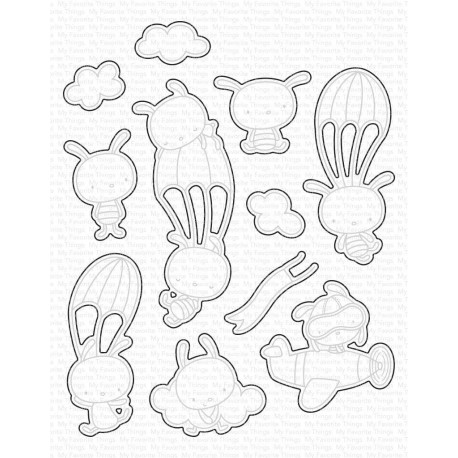 My Favorite Things Parachute Pals Die-namics