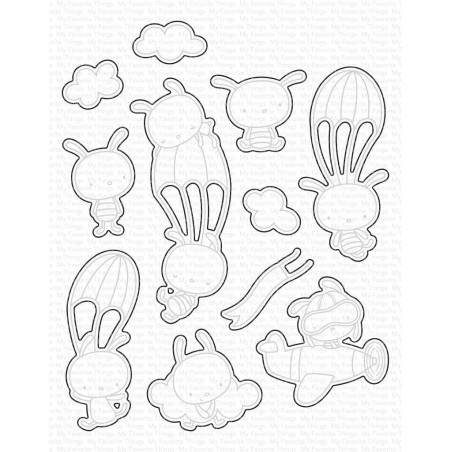 My Favorite Things Parachute Pals Die-namics