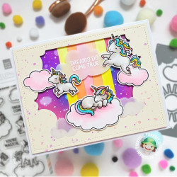 Mama Elephant A UNICORN'S DREAM Clear Stamp
