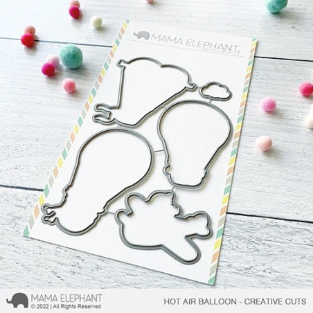 Mama Elephant HOT AIR BALLOON CUTS