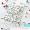 Mama Elephant LITTLE AGENDA BUS Clear Stamp
