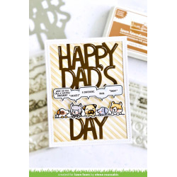 LAWN FAWN Giant Happy Dad's Day Cuts