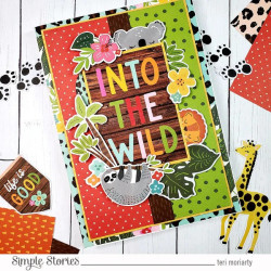 Simple Stories Into the Wild Paper Pad 15x20cm