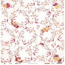 Foglio Piatek Paper HELLO AUTUMN 06 30x30cm
