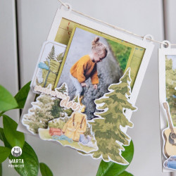 Piatek13 Light Chipboard Embellishments HIT THE ROAD 07