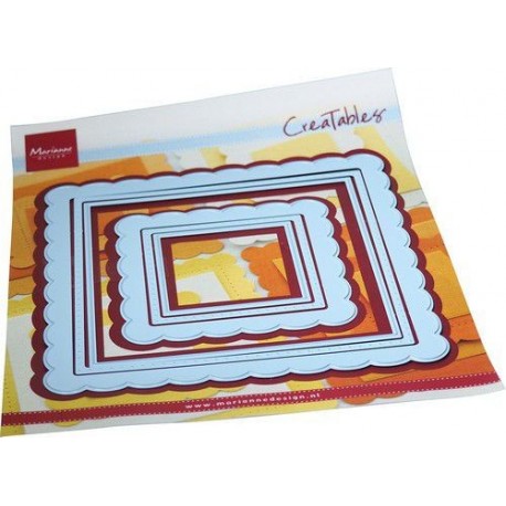 Marianne Design Creatables Scalloped Squares