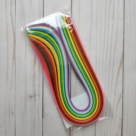 Quilling Paper Strips MIX 240 Strisce 52cm x 7mm