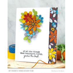 My Favorite Things Wildflowers Paper Pad 15x15cm