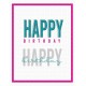 My Favorite Things Happy Happy Birthday Clear Stamps