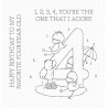My Favorite Things Number Fun 4 Clear Stamps