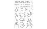 My Favorite Things Eat Lots of Cake Clear Stamps