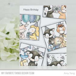 My Favorite Picture Happy Birthday Herd Clear Stamps
