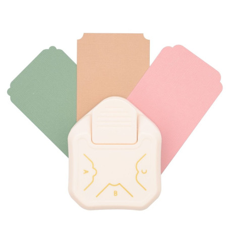 Vaessen Creative 3 in 1 Corner Punch Angolo Decorativo