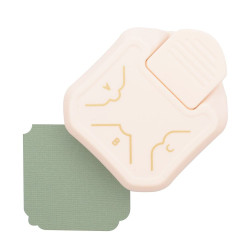 Vaessen Creative 3 in 1 Corner Punch Angolo Decorativo