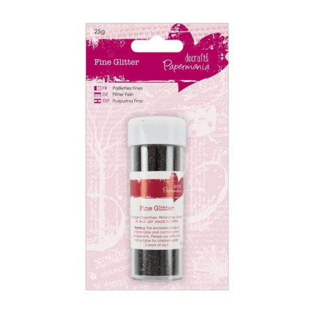 Fine Glitter Black 25 g