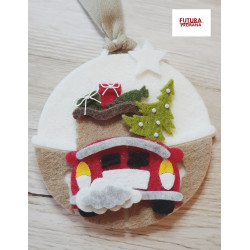 Fustella Alta Futura Premana Auto Babbo Natale 2300