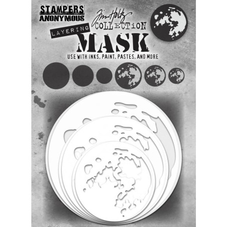 Tim Holtz Layering Mask Set Moon