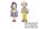 Stamping Bella ODDBALL GRANDPARENTS Cling Stamp