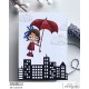 Stamping Bella Mini Oddball Weather Girls Cling Stamp