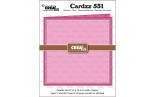 Crealies Cardzz no. 531 Double Card 13,5x13,5cm