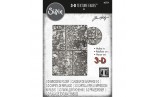 3-D Texture Fades Embossing Folder – Industrious by Tim Holtz 665754