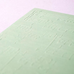 Vaessen Creative Embossing Folder Sheet Music
