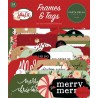 Carta Bella Letters To Santa Frames & Tags 33pz