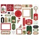 Carta Bella Letters To Santa Frames & Tags 33pz